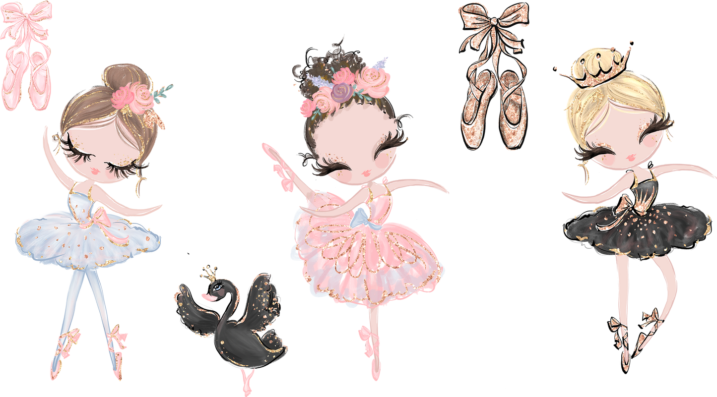 16oz UVDTF Ballerina