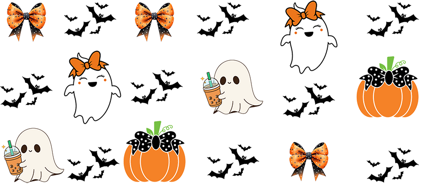 16oz UVDTF Cute Ghost