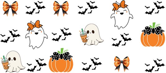 16oz UVDTF Cute Ghost