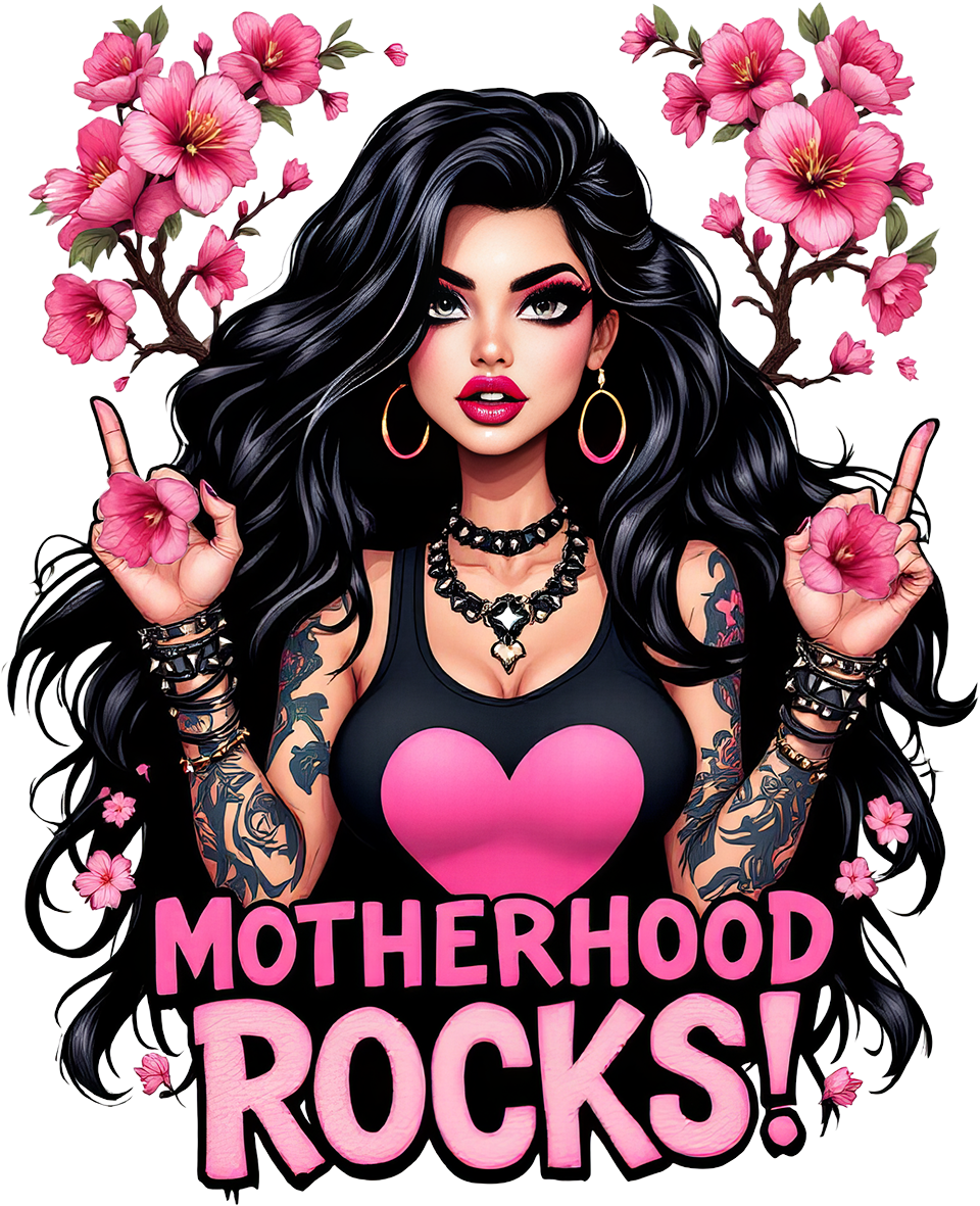 Single UVDTF Motherhood Rocks