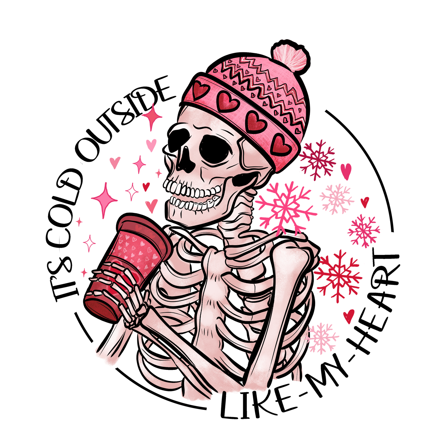 Valentine It's Cold Like my Heart  DTF