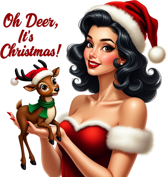 DTF Oh Deer It's Christmas