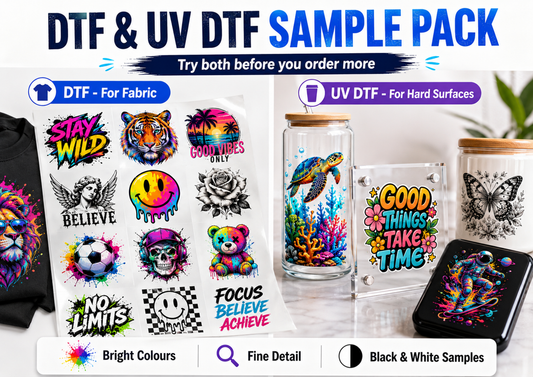 Sample DTF & UV DTF