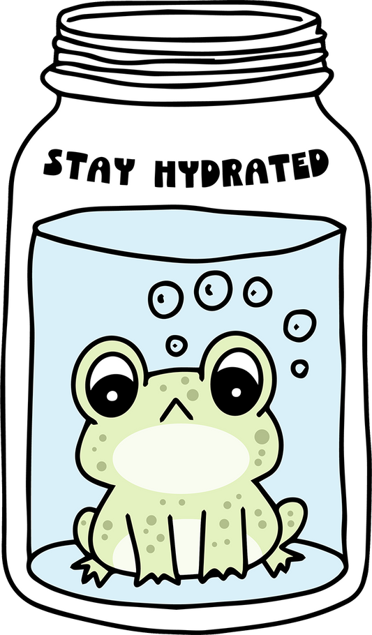 Single UVDTF Stay Hydrated