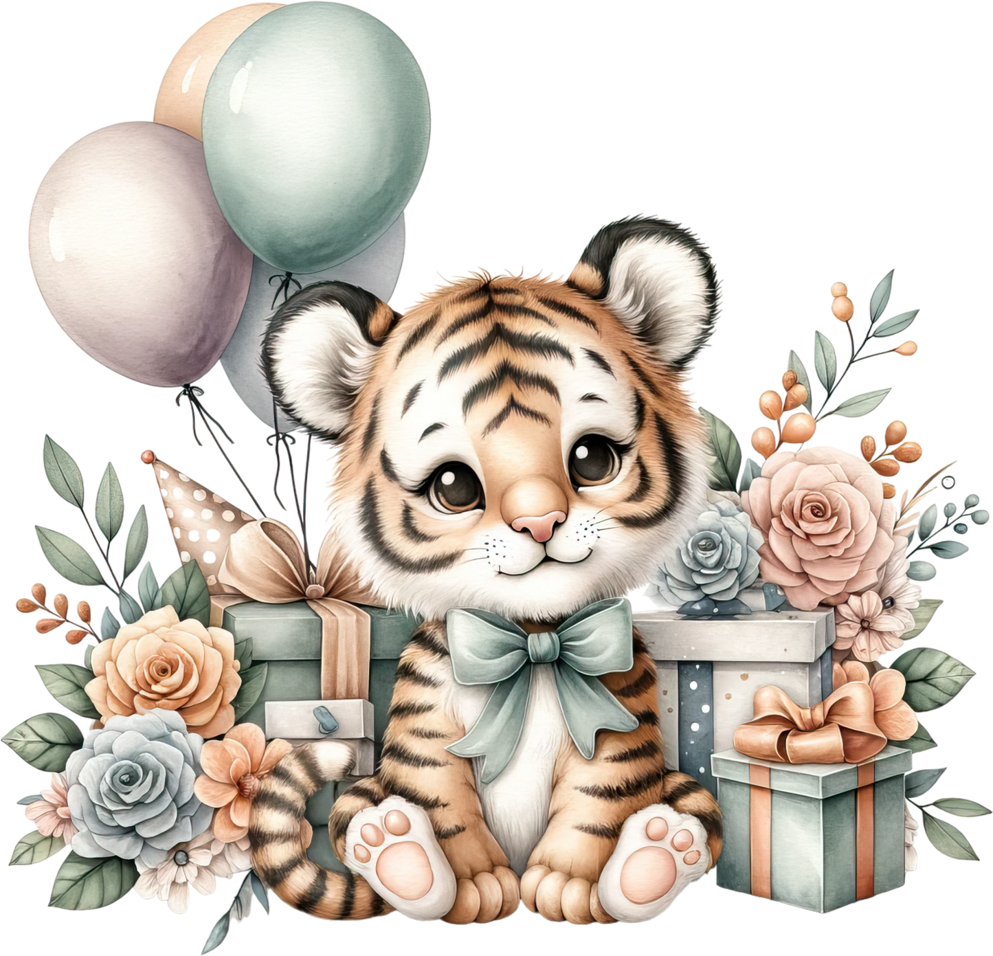 DTF Tiger Birthday Theme