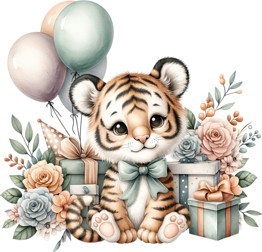 DTF Tiger Birthday Theme