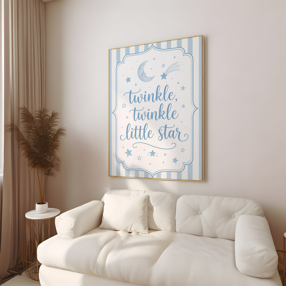 Wall Art Twinkle Little Star Print