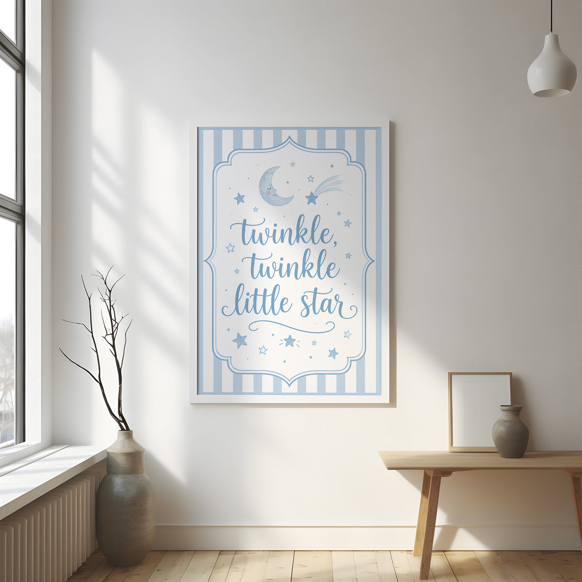 Wall Art Twinkle Little Star Print