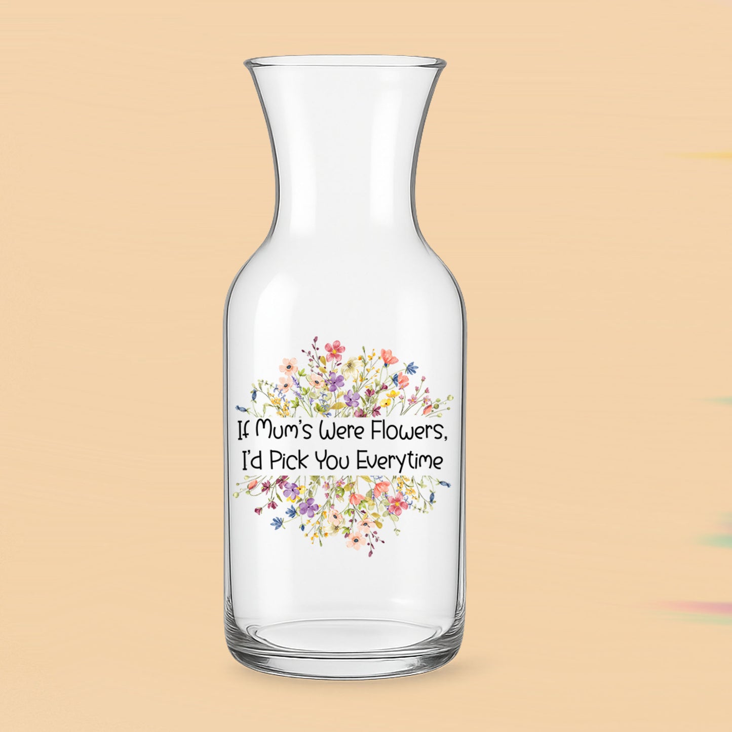 Single UVDTF Mother's Day Vase