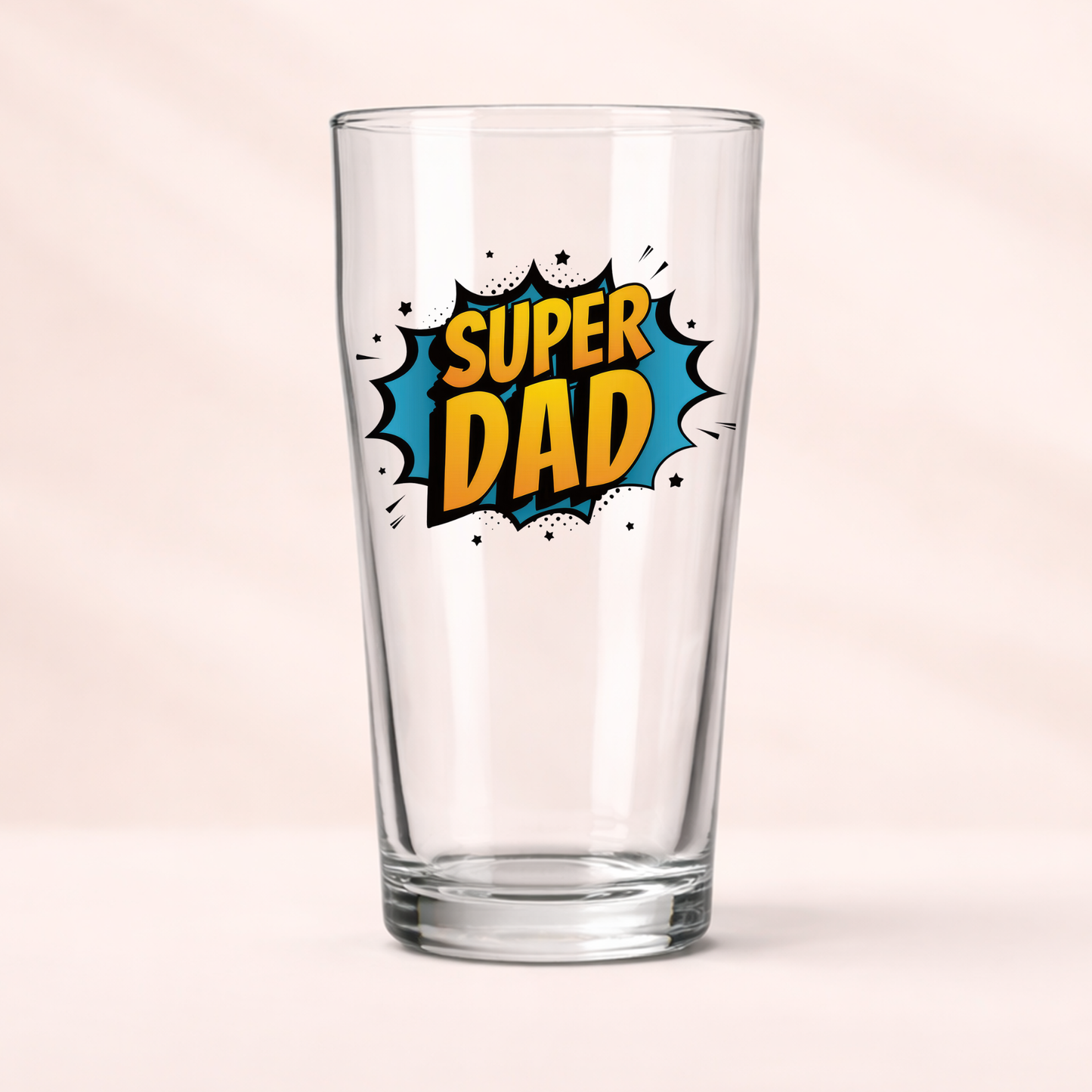 Single UV DTF Super Dad