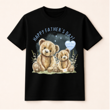DTF Happy Father's Day Teddy