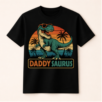 DTF Retro Daddysaurus