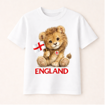 DTF England It's Coming Home Lion Football Cup