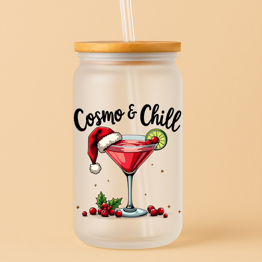 Single UV DTF Christmas Cosmo & Chill