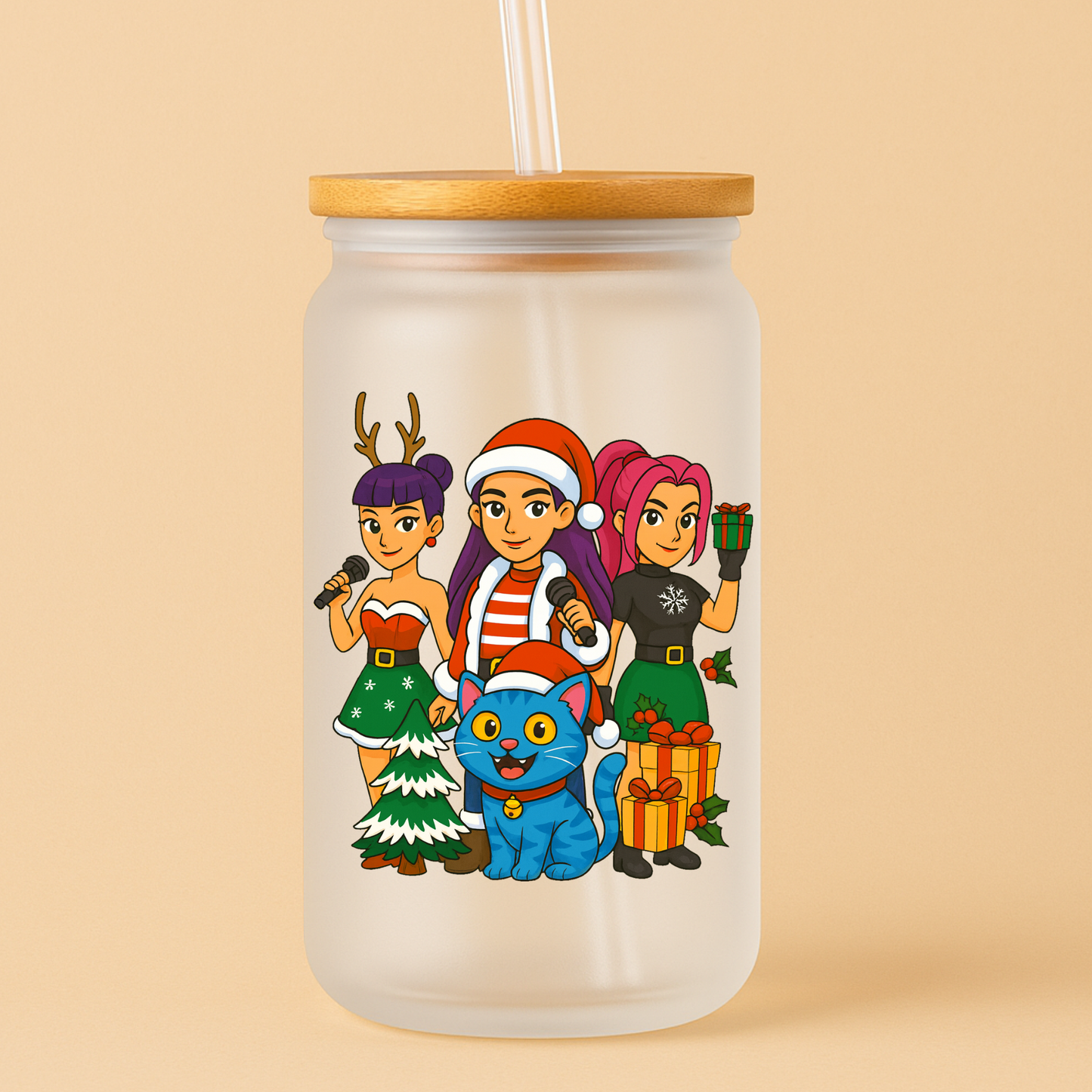 Single UVDTF Christmas K Star