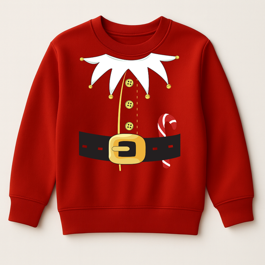 DTF Christmas Elf Costume Style