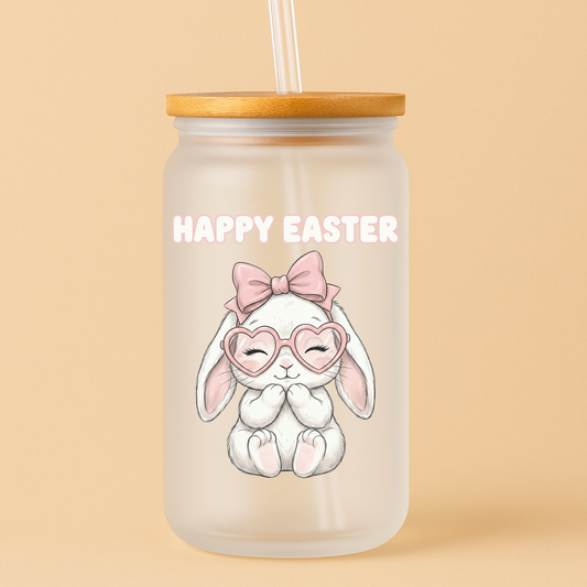 Single UV DTF Happy Easter Bunny