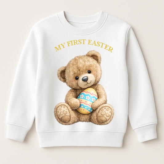 DTF Happy Easter Teddy