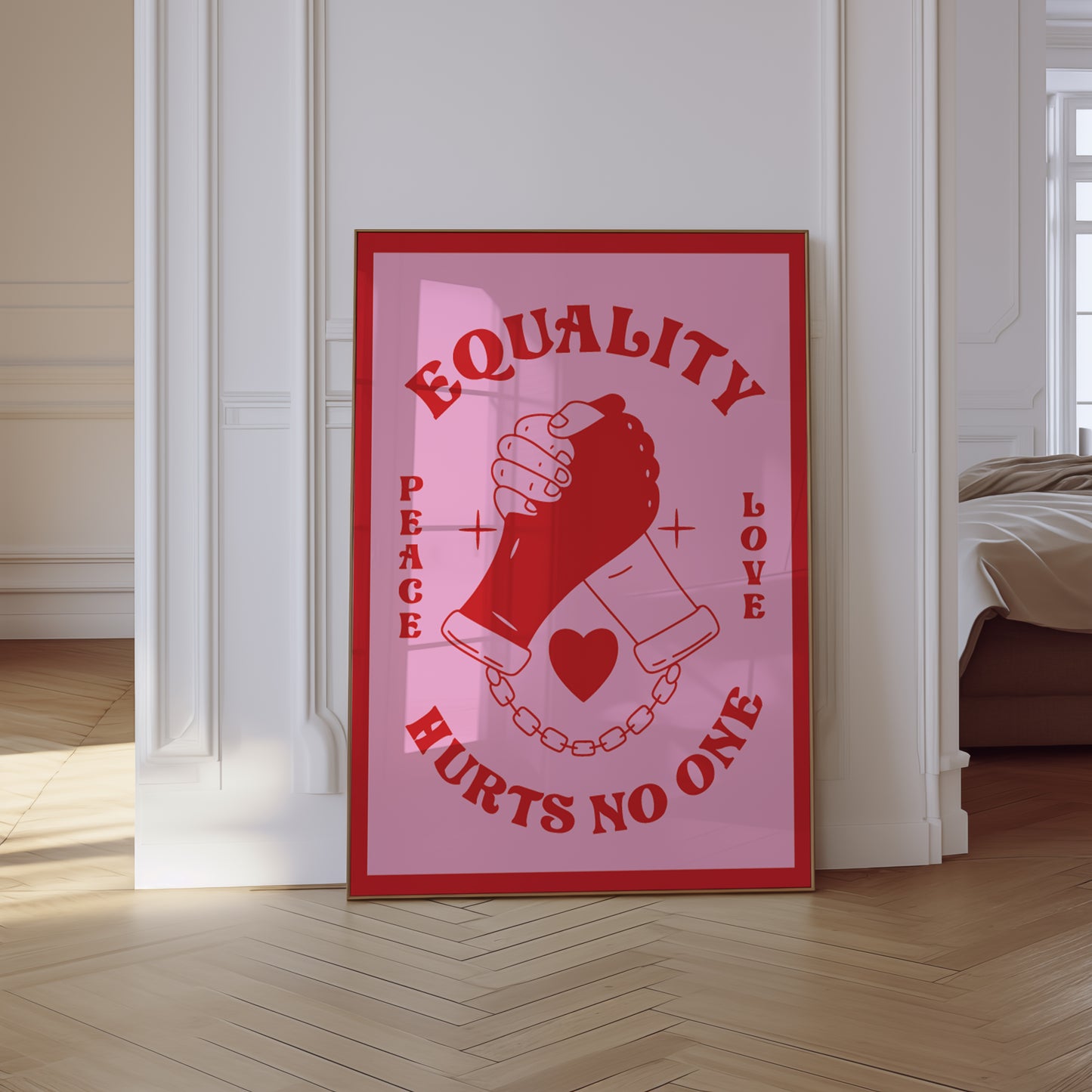 Wall Art Print Affirmations Equality