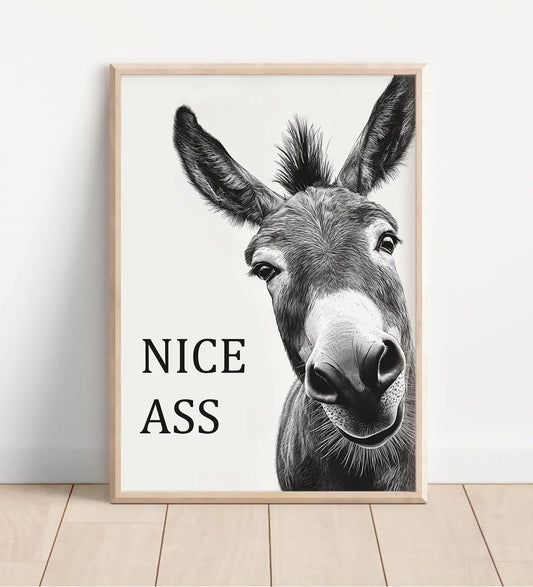 Set Of 3 Wall Art Prints Nice Ass