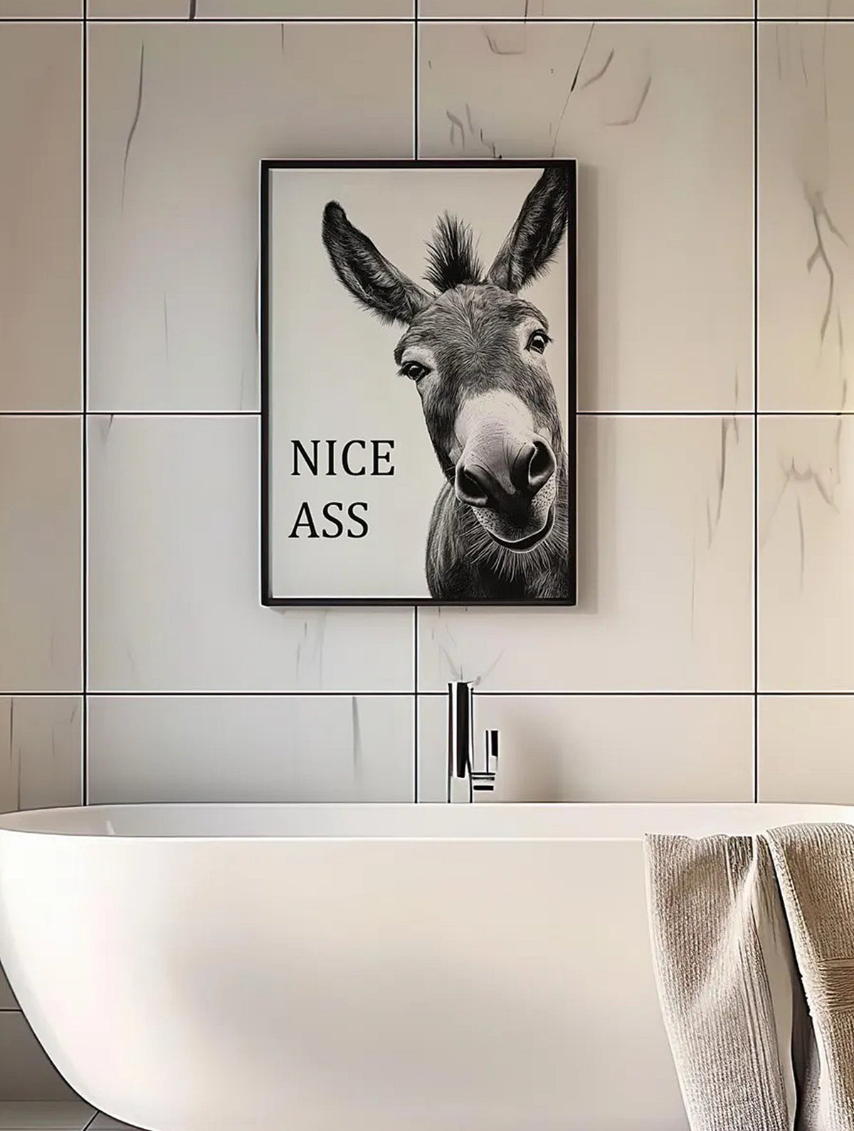 Set Of 3 Wall Art Prints Nice Ass