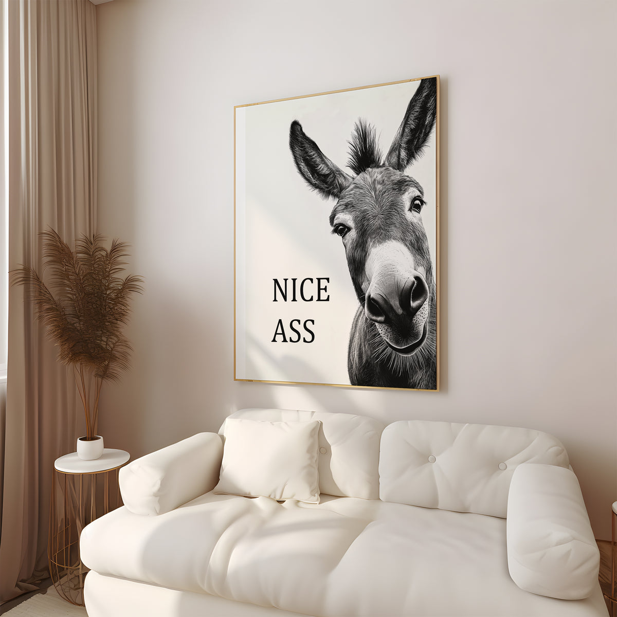 Set Of 3 Wall Art Prints Nice Ass