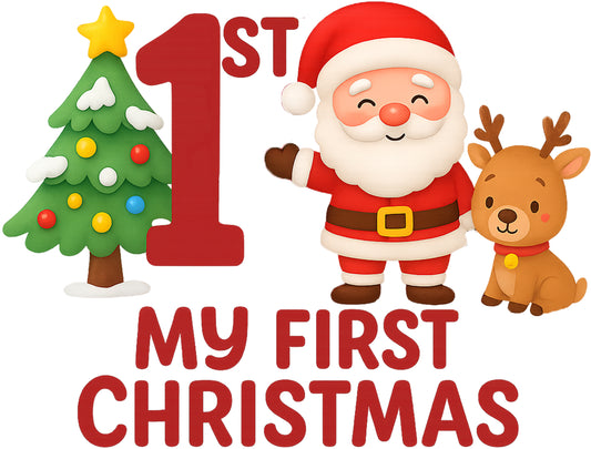 DTF My First Christmas