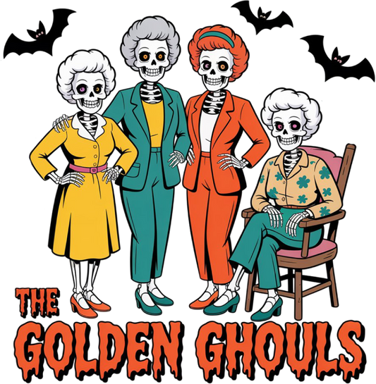 DTF Halloween The Golden Ghouls