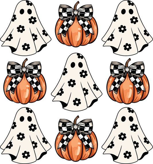 Halloween Pumpkin DTF