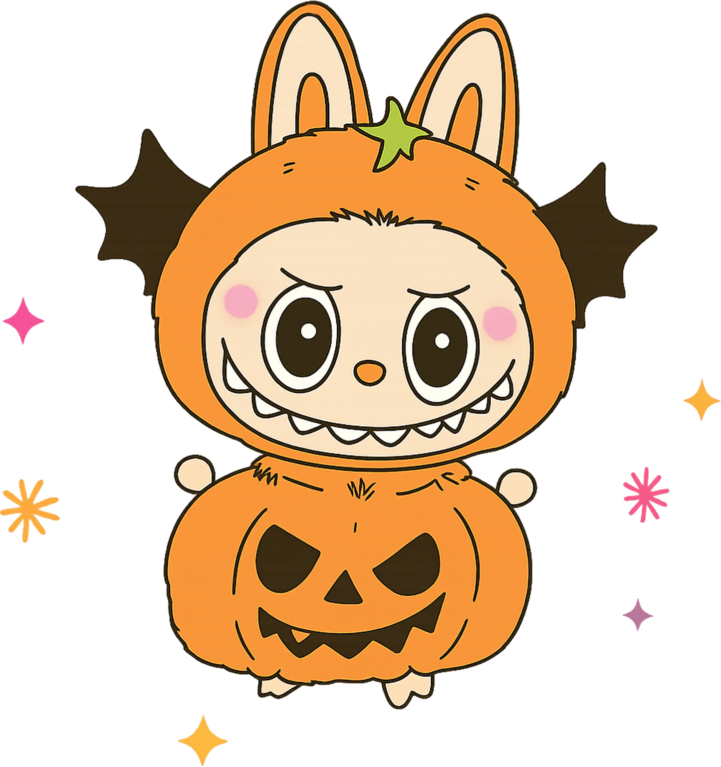 DTF The Monsters Halloween Pumpkin