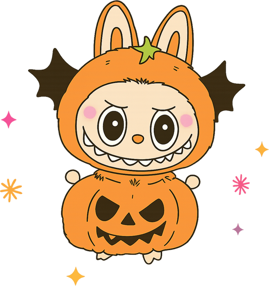 DTF The Monsters Halloween Pumpkin