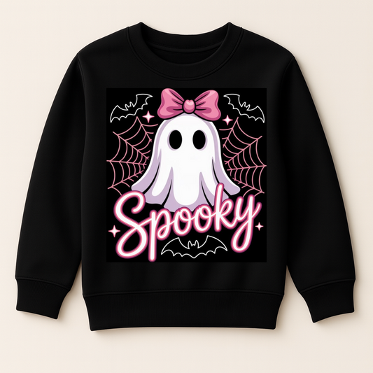 DTF Spooky Ghost Pink