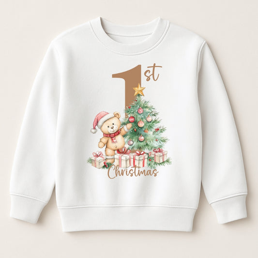 DTF My First Christmas Teddy Bear