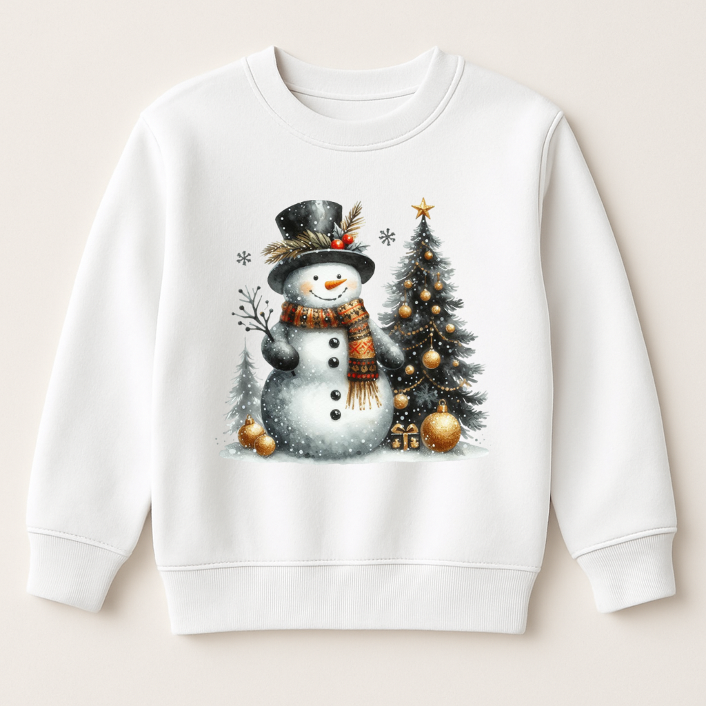 DTF Christmas Snowman