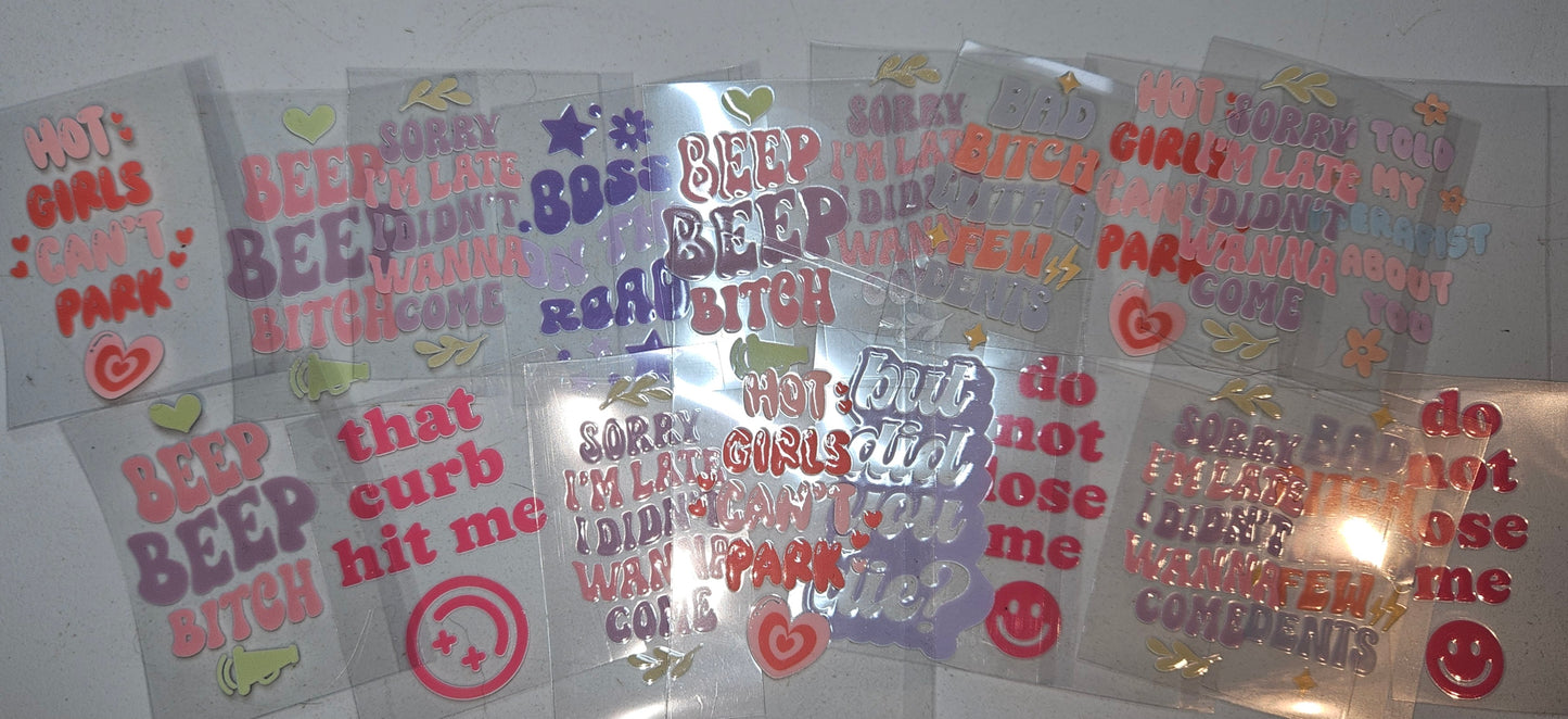 Mystery Motel Keychain & UV DTF Bundle