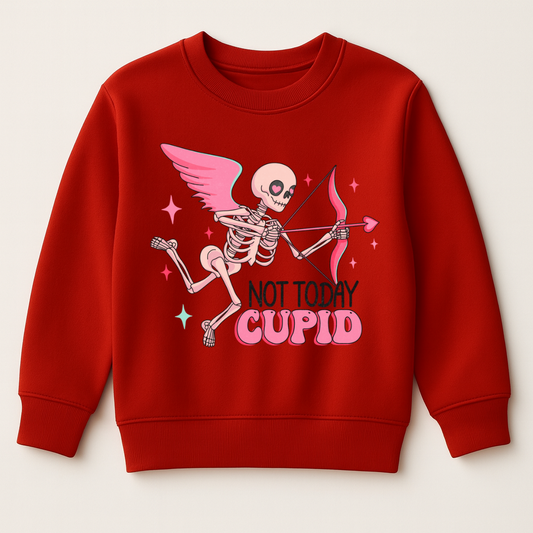 Valentine Not Today Cupid DTF