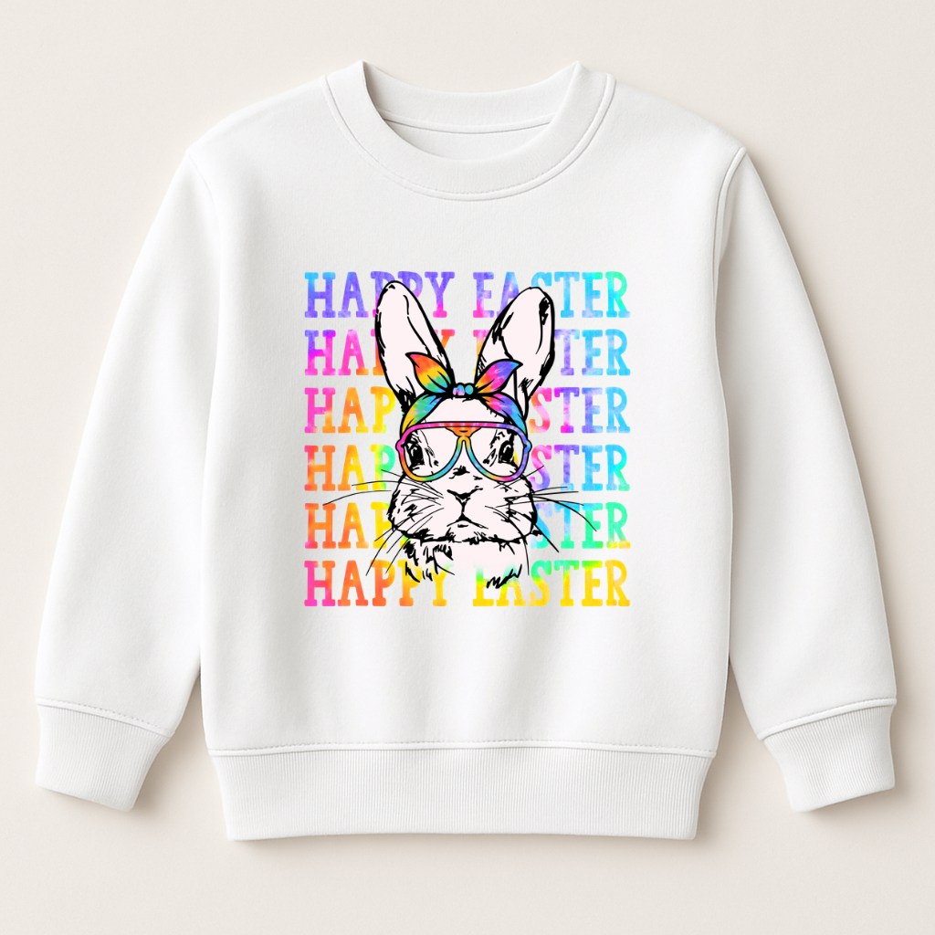 DTF Happy Easter Bunny