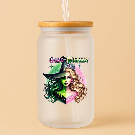 Single UV DTF Wicked Or Good Witch