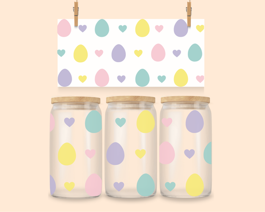 16oz UVDTF Easter Mini Eggs & Hearts