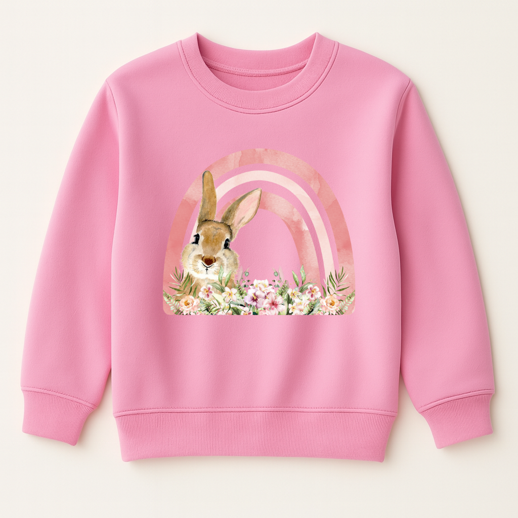 Easter Bunny Rainbow DTF