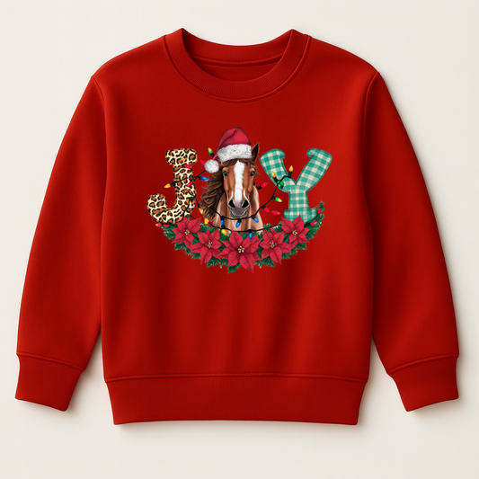 DTF Christmas Joy Horse