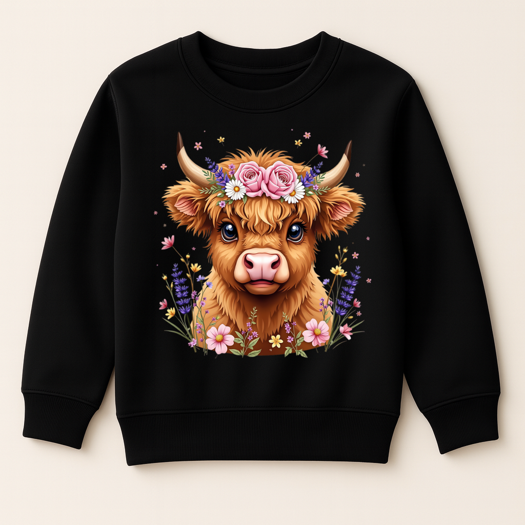 DTF Highland Cow
