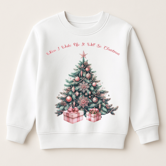 DTF When I Wake Up It Will Be Christmas