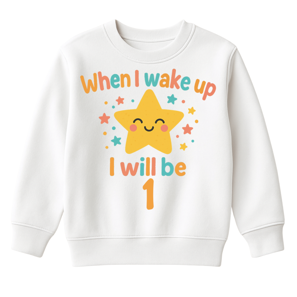 When I Wake Cute Star Digital Download 1-5 Years Bundle