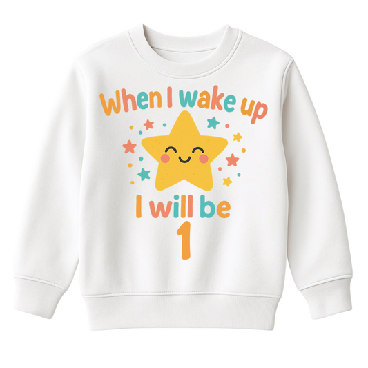When I Wake Cute Star Digital Download 1-5 Years Bundle
