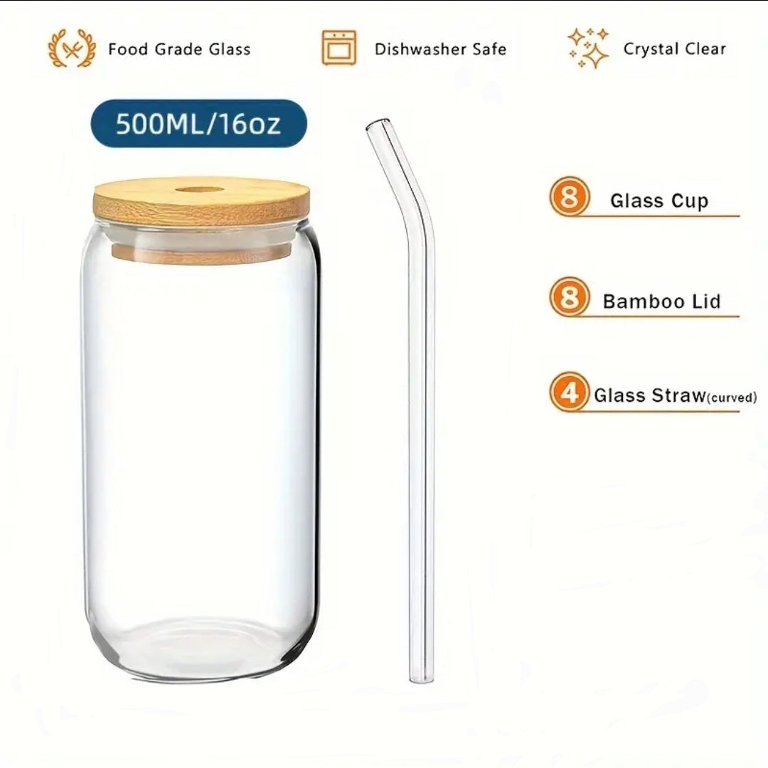 16oz Libbey Glass Can