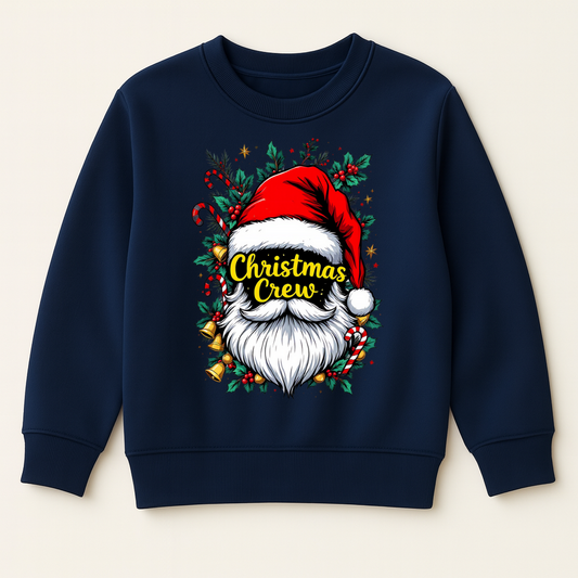 DTF Santa Christmas Crew