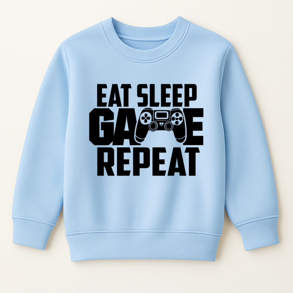 DTF Eat Sleep Game Repeat