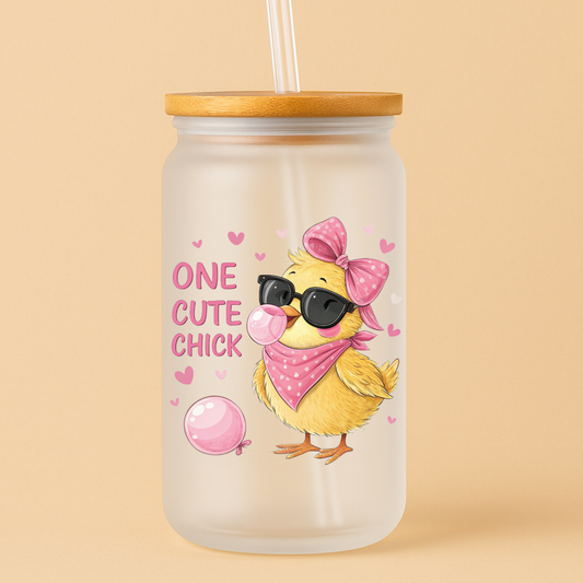 Single UV DTF Easter One Cute Chick