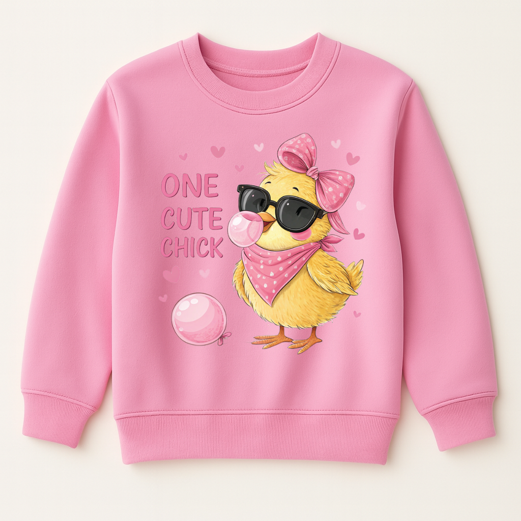 DTF Easter Chick One Cute Chick
